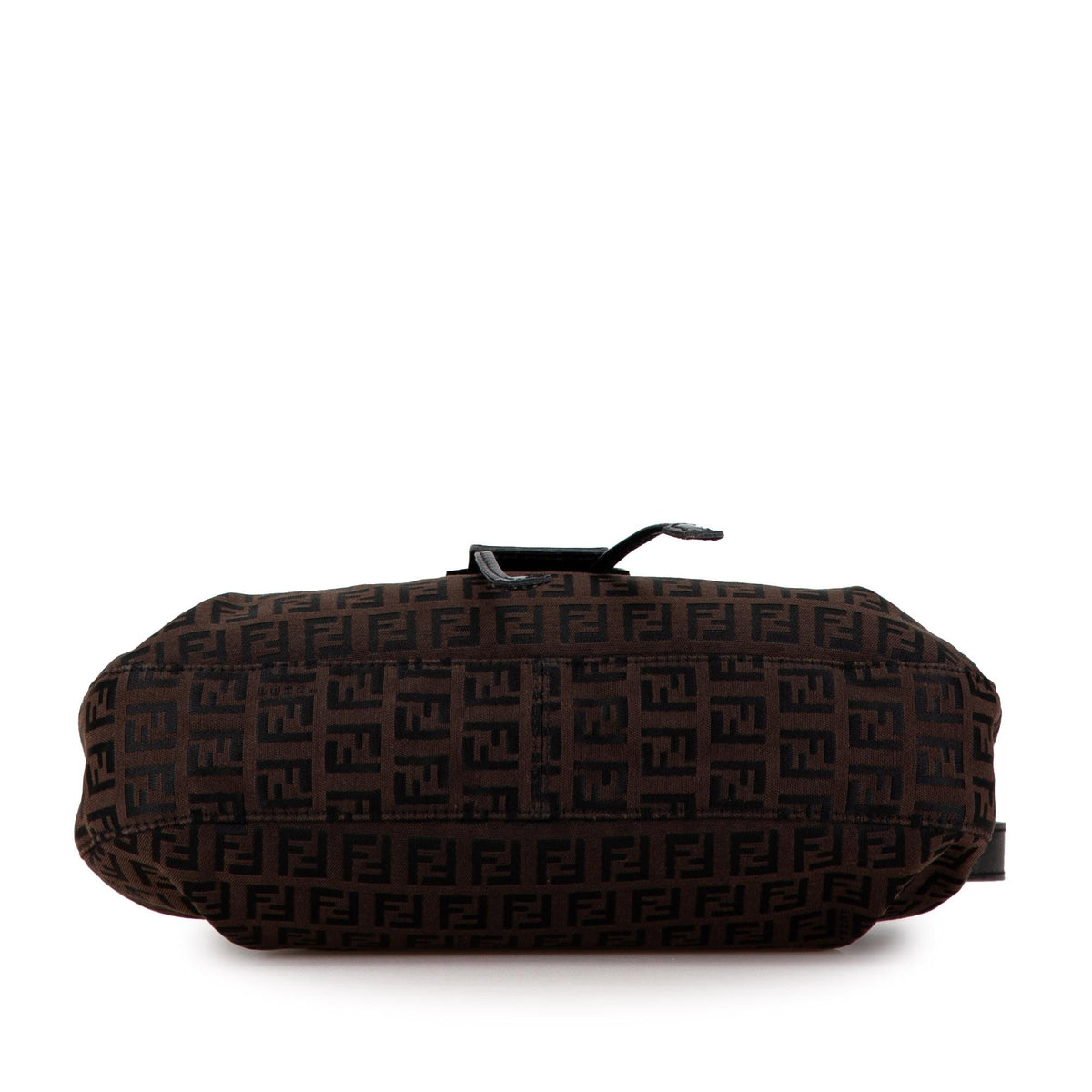 Fendi Zucchino Canvas Flap Shoulder Bag (SHG-lKn300) Rovelle Bags