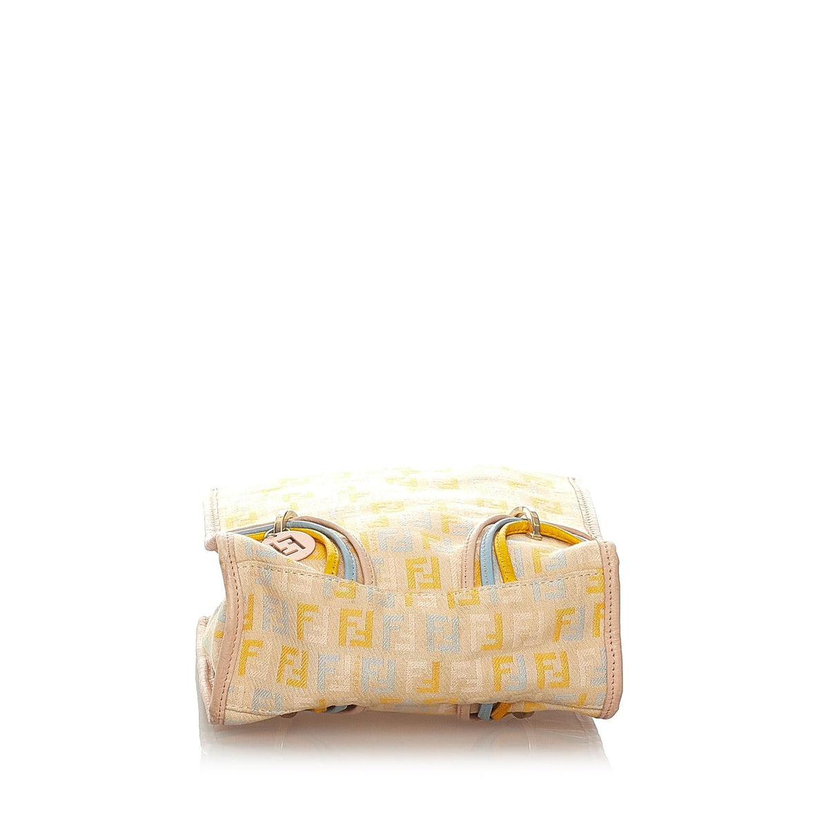 Fendi Zucchino Canvas Handbag (SHG-27279) Rovelle Bags