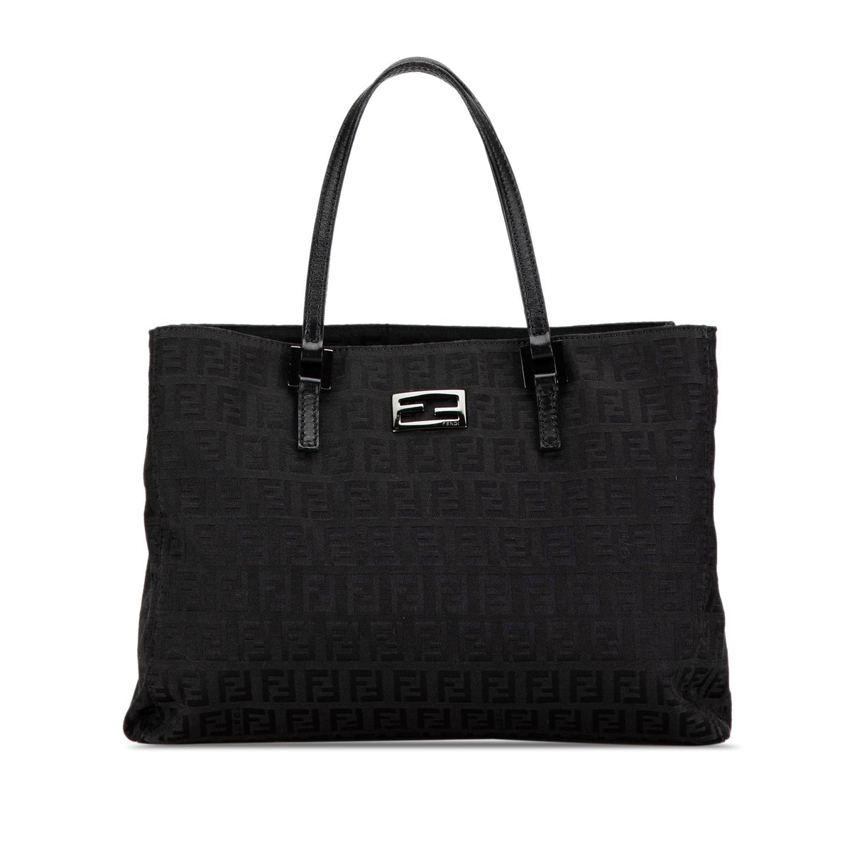 Fendi Zucchino Canvas Handbag Shg-Ol7Yob Rovelle Bags