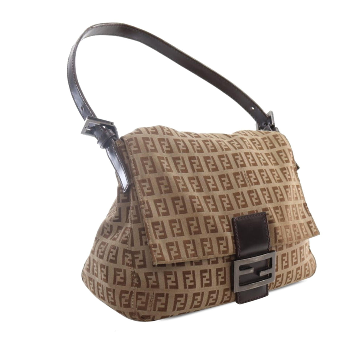 Fendi Zucchino Canvas Mamma Forever (SHG-8m4qpk) Rovelle Bags