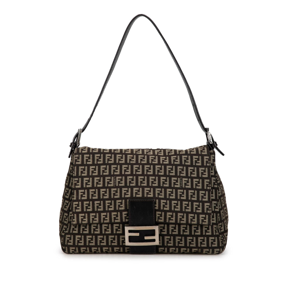 Fendi Zucchino Canvas Mamma Forever (SHG-SYgCIg) Rovelle Bags