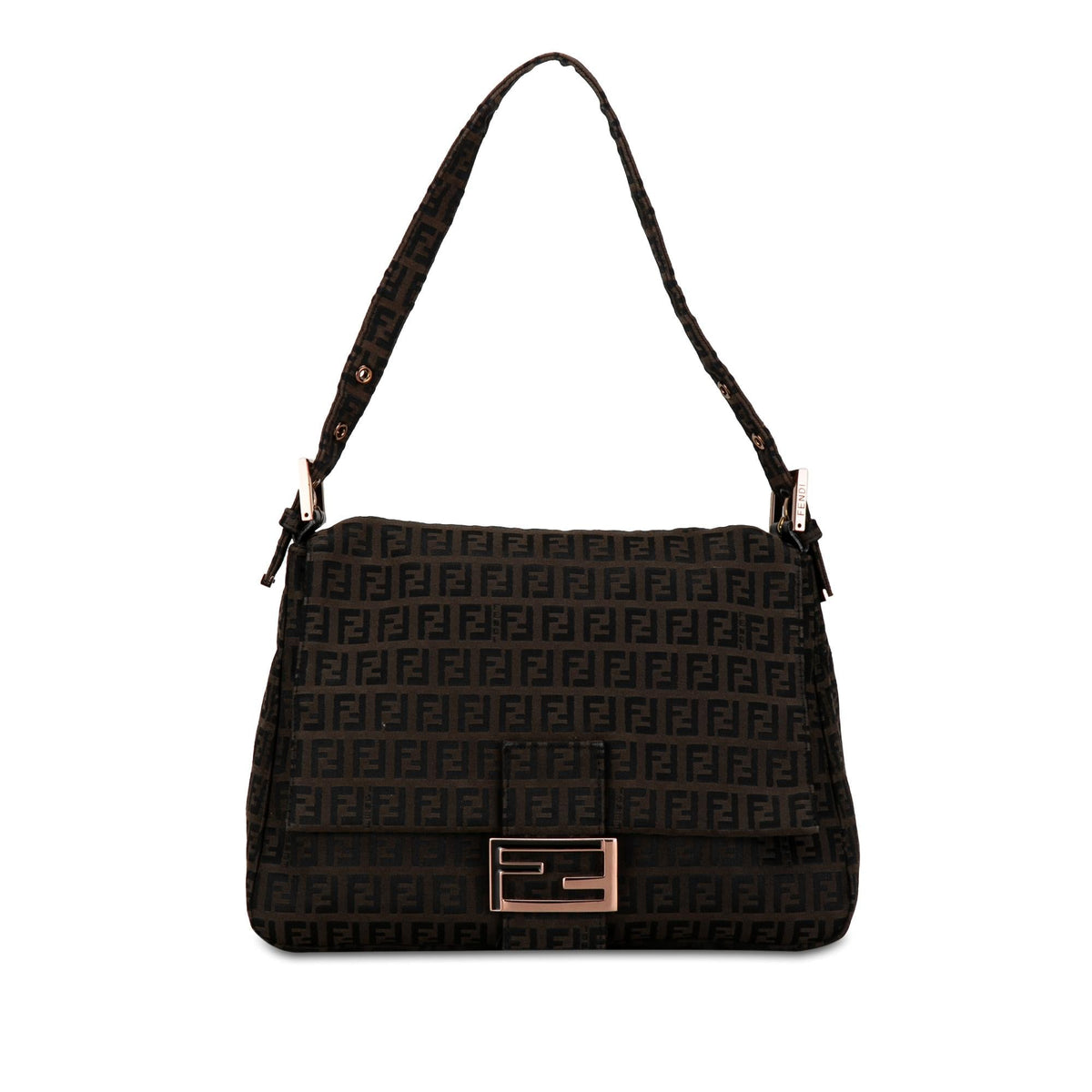 Fendi Zucchino Canvas Mamma Forever (SHG-8SNn85) Rovelle Bags