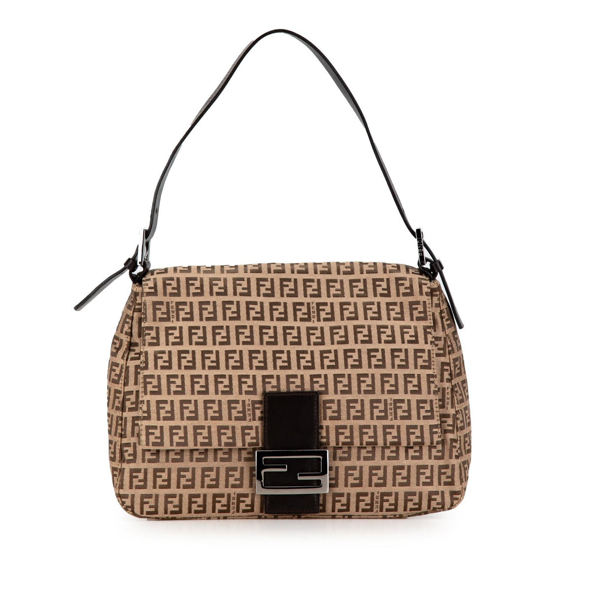 Fendi Zucchino Canvas Mamma Forever (SHG-29vJPk) Rovelle Bags