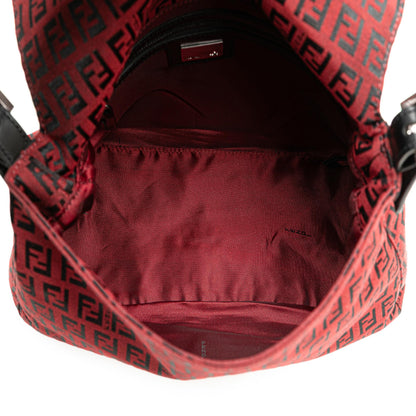 Fendi Zucchino Red Shoulder Bag Style 3 Rovelle Bags