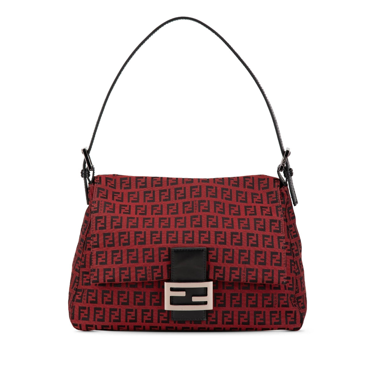 Fendi Zucchino Red Shoulder Bag Style 3 Rovelle Bags