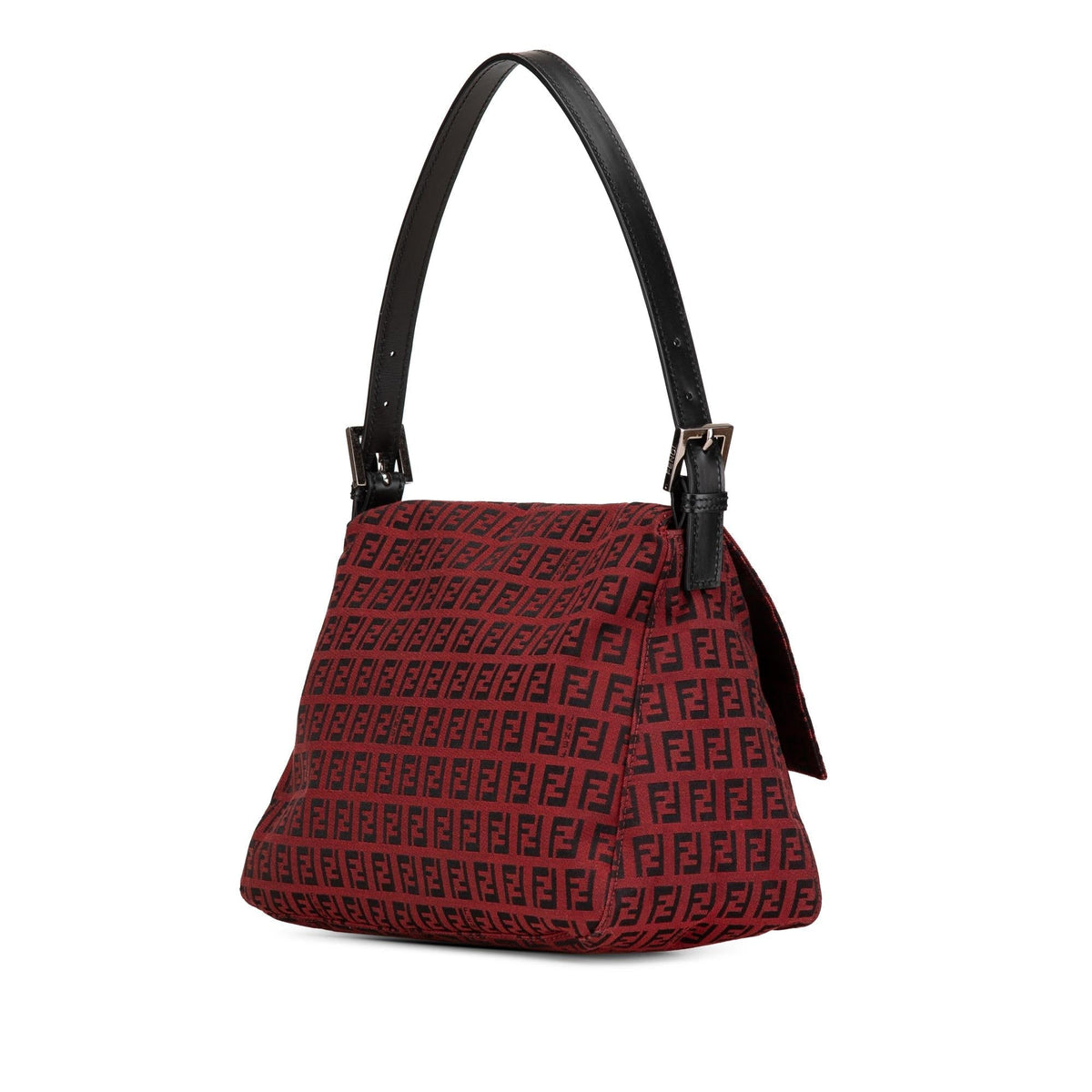 Fendi Zucchino Red Shoulder Bag Style 3 Rovelle Bags