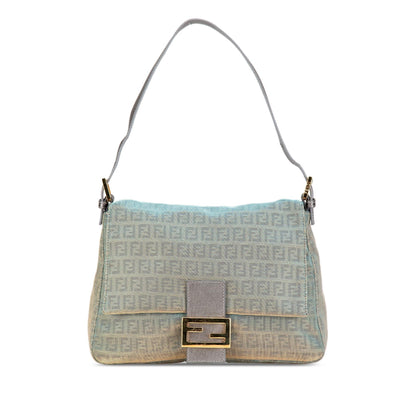 Fendi Zucchino Canvas Metallic Mamma Forever Rovelle Bags