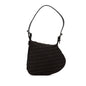 Fendi Zucchino Canvas Oyster Shoulder Bag (SHG-MyLE1w) Rovelle Bags