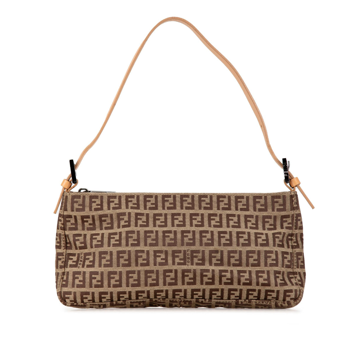 Fendi Zucchino Canvas Pochette (SHG-eEP5qB) Rovelle Bags