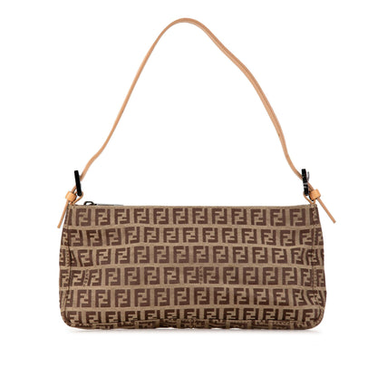 Fendi Zucchino Canvas Pochette (SHG-eEP5qB) Rovelle Bags