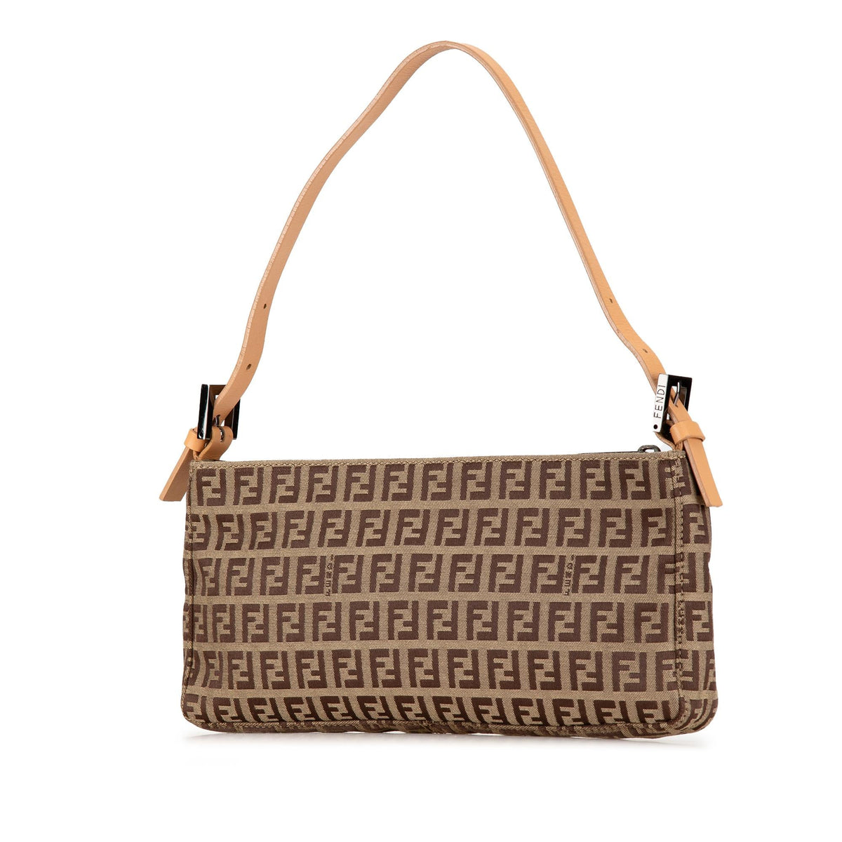 Fendi Zucchino Canvas Pochette (SHG-eEP5qB) Rovelle Bags