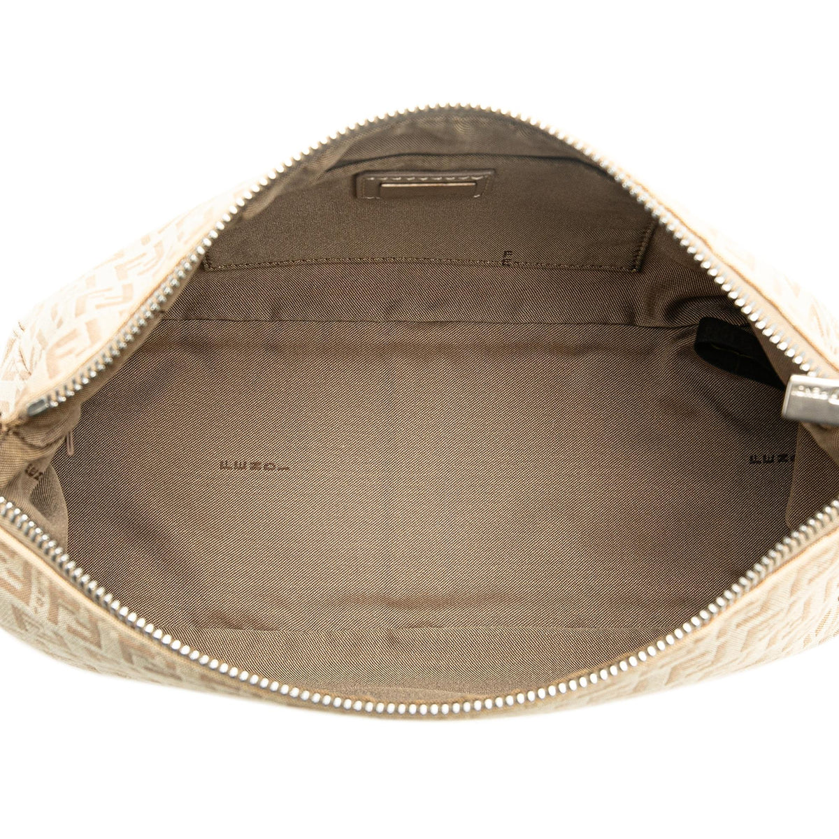 Fendi Zucchino Canvas Pochette (SHG-7BT27P) Rovelle Bags
