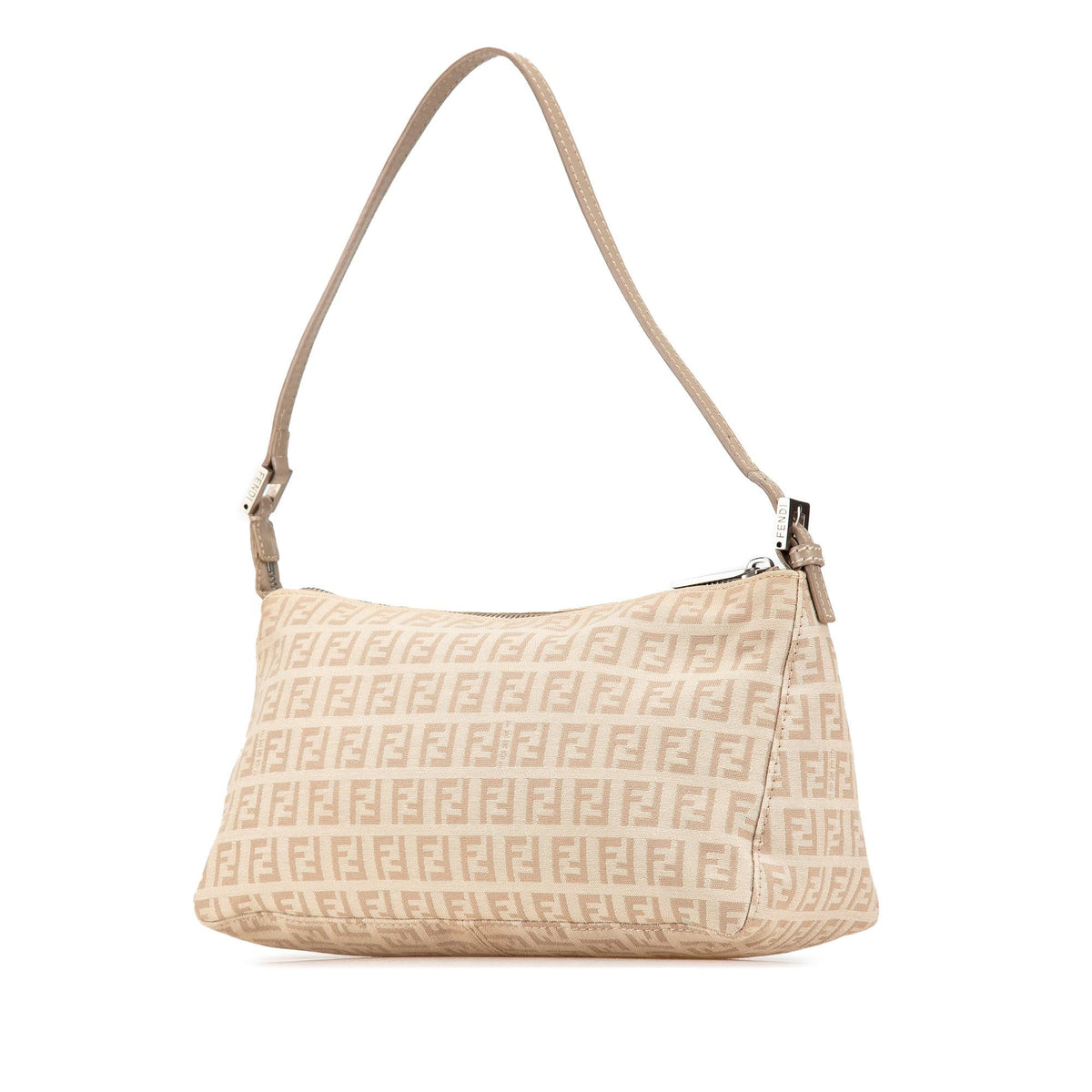 Fendi Zucchino Canvas Pochette (SHG-7BT27P) Rovelle Bags