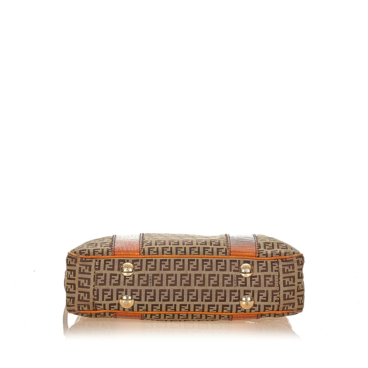 Fendi Zucchino Canvas Shoulder Bag (SHG-26037) Rovelle Bags