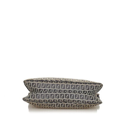 Fendi Zucchino Canvas Shoulder Bag (SHG-26235) Rovelle Bags