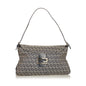 Fendi Zucchino Canvas Shoulder Bag (SHG-26235) Rovelle Bags