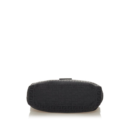 Fendi Zucchino Canvas Shoulder Bag (SHG-27368) Rovelle Bags