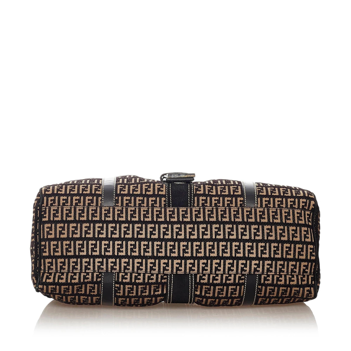 Fendi Zucchino Canvas Shoulder Bag (SHG-27820) Rovelle Bags