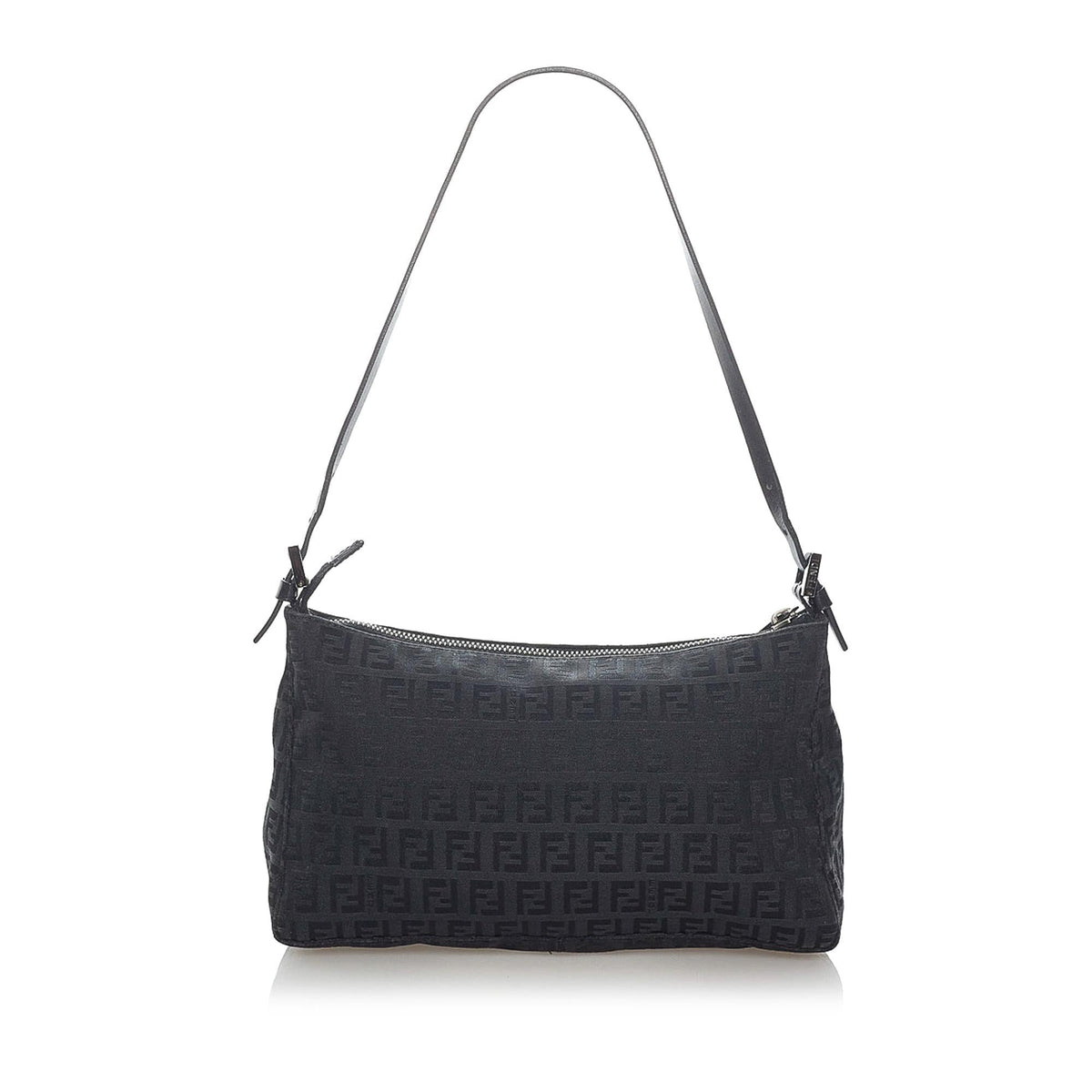Fendi Zucchino Canvas Shoulder Bag (SHG-31421) Rovelle Bags