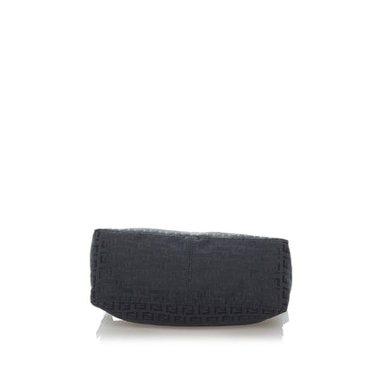 Fendi Zucchino Canvas Shoulder Bag (SHG-31421) Rovelle Bags