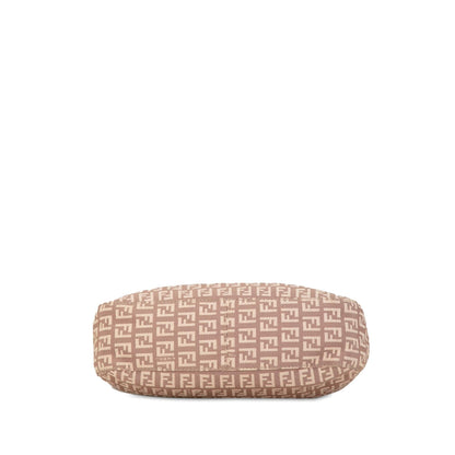Fendi Zucchino Canvas Shoulder Bag (SHG-gZFHj2) Rovelle Bags