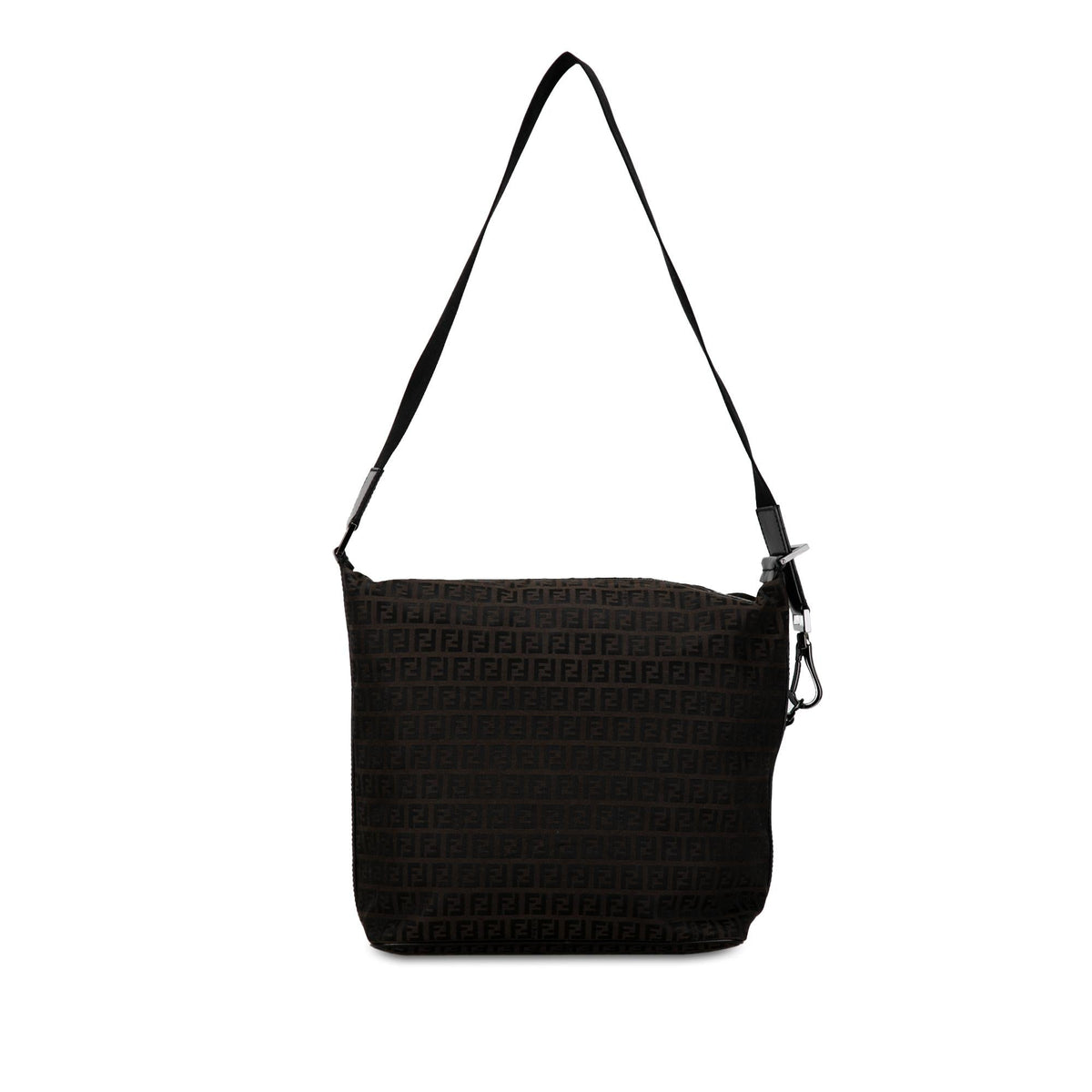 Fendi Zucchino Canvas Shoulder Bag (SHG-JdCSjr) Rovelle Bags