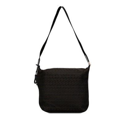 Fendi Zucchino Canvas Shoulder Bag (SHG-JdCSjr) Rovelle Bags