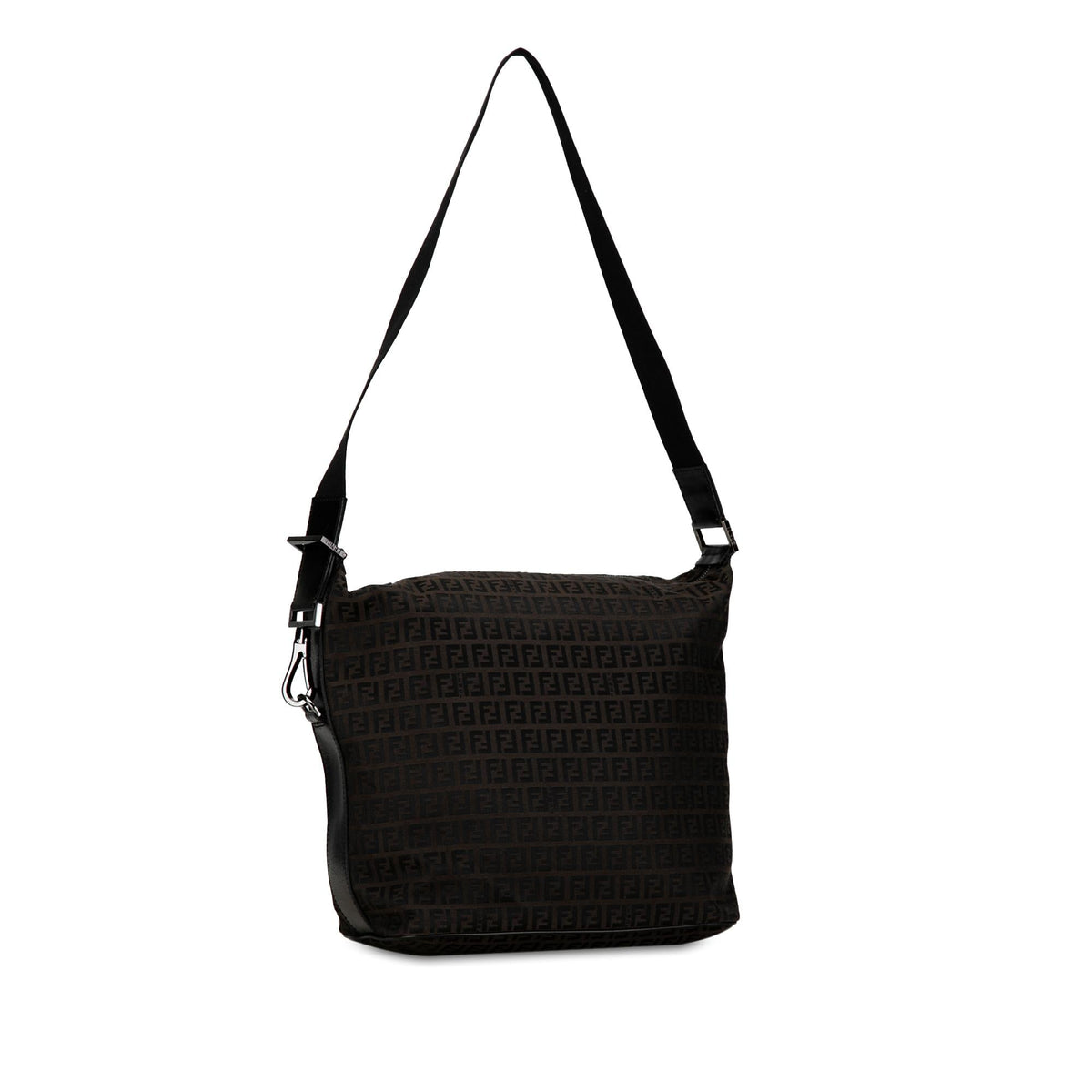 Fendi Zucchino Canvas Shoulder Bag (SHG-JdCSjr) Rovelle Bags