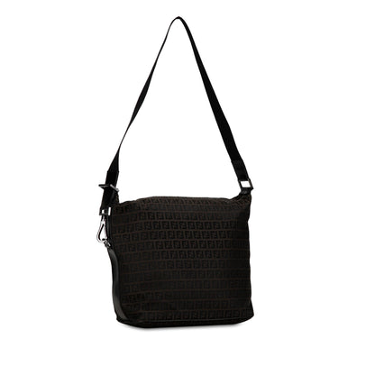 Fendi Zucchino Canvas Shoulder Bag (SHG-JdCSjr) Rovelle Bags
