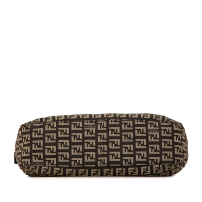 Fendi Zucchino Canvas Shoulder Bag (SHG-P7VQCL) Rovelle Bags