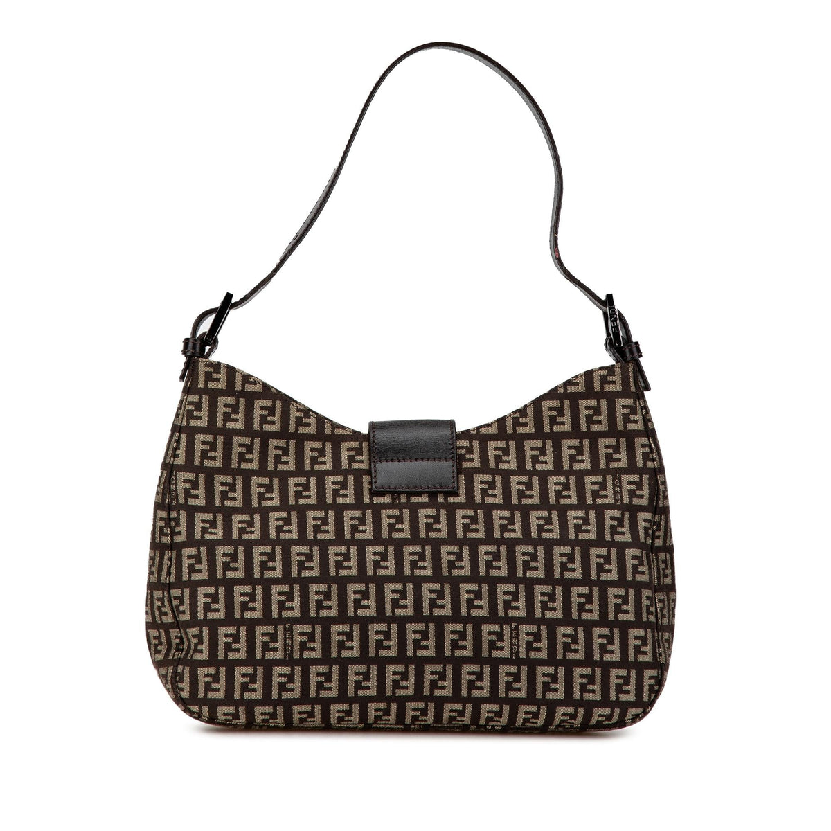Fendi Zucchino Canvas Shoulder Bag (SHG-wxfU66) Rovelle Bags