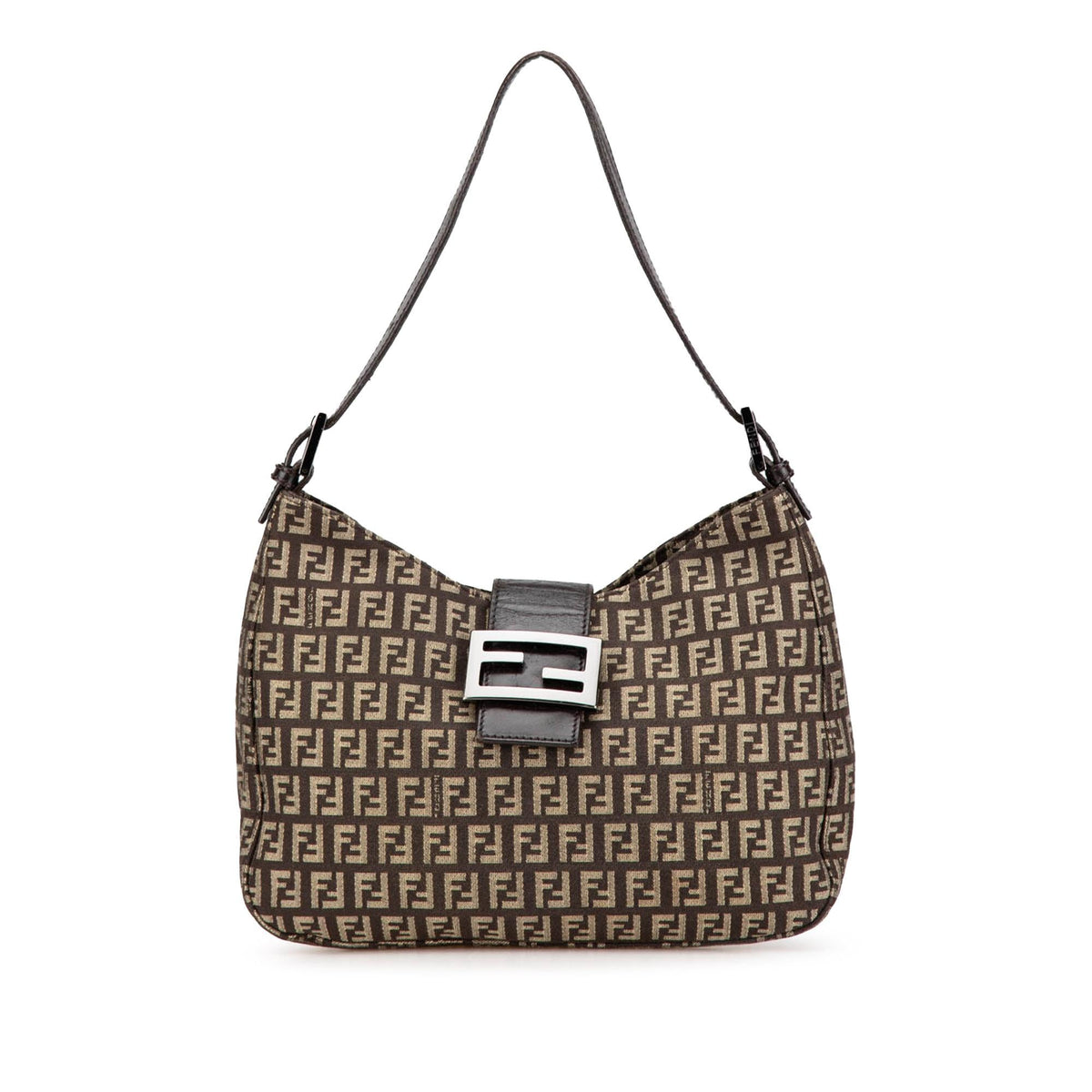 Fendi Zucchino Canvas Shoulder Bag Shg-Wd0Jwv Rovelle Bags