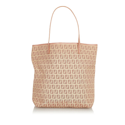 Fendi Zucchino Canvas Tote Bag (SHG-24240) Rovelle Bags