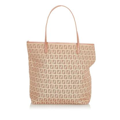 Fendi Zucchino Canvas Tote Bag (SHG-24240) Rovelle Bags