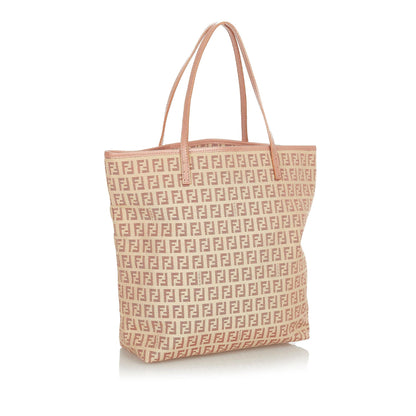 Fendi Zucchino Canvas Tote Bag (SHG-24240) Rovelle Bags