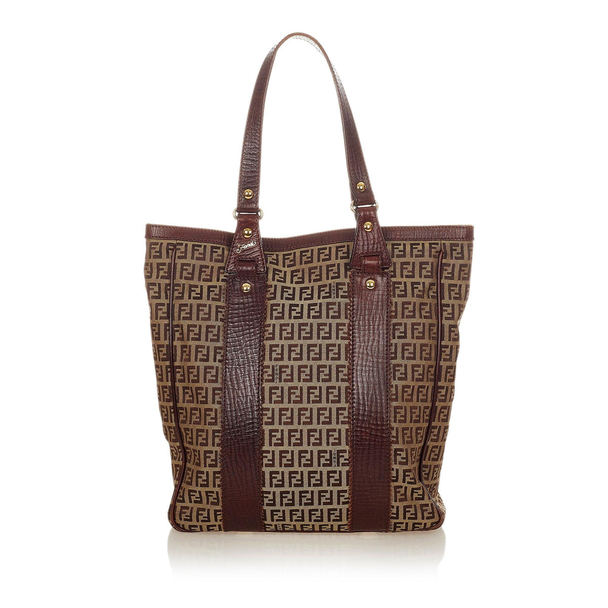 Fendi Zucchino Canvas Tote Bag (SHG-24739) Rovelle Bags