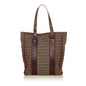 Fendi Zucchino Canvas Tote Bag (SHG-24739) Rovelle Bags