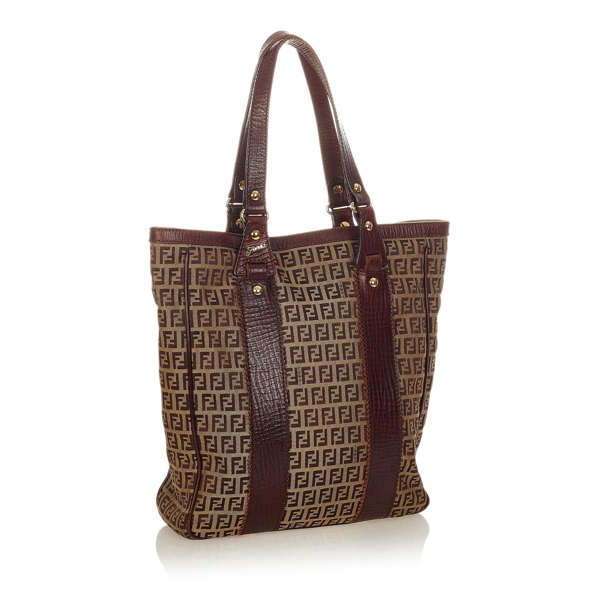 Fendi Zucchino Canvas Tote Bag (SHG-24739) Rovelle Bags