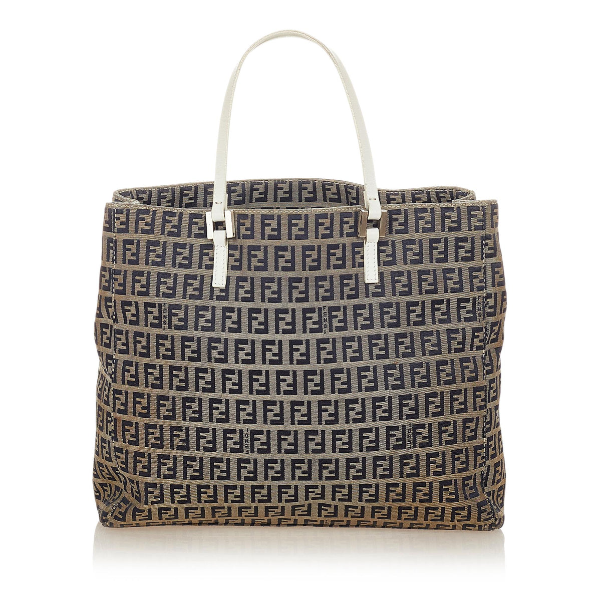 Fendi Zucchino Canvas Tote Bag (SHG-26506) Rovelle Bags