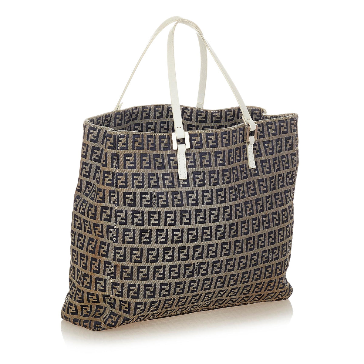 Fendi Zucchino Canvas Tote Bag (SHG-26506) Rovelle Bags