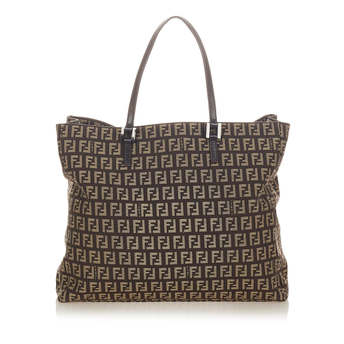 Fendi Zucchino Canvas Tote Bag (SHG-27213) Rovelle Bags