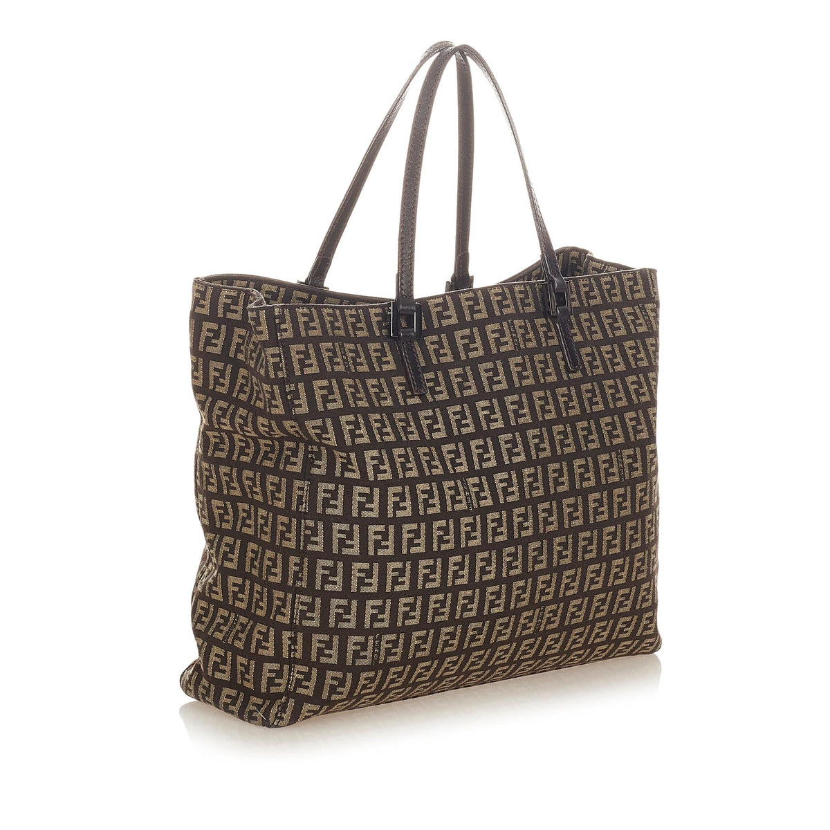 Fendi Zucchino Canvas Tote Bag (SHG-27213) Rovelle Bags