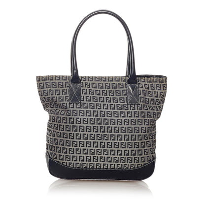 Fendi Zucchino Canvas Tote Bag (SHG-27366) Rovelle Bags