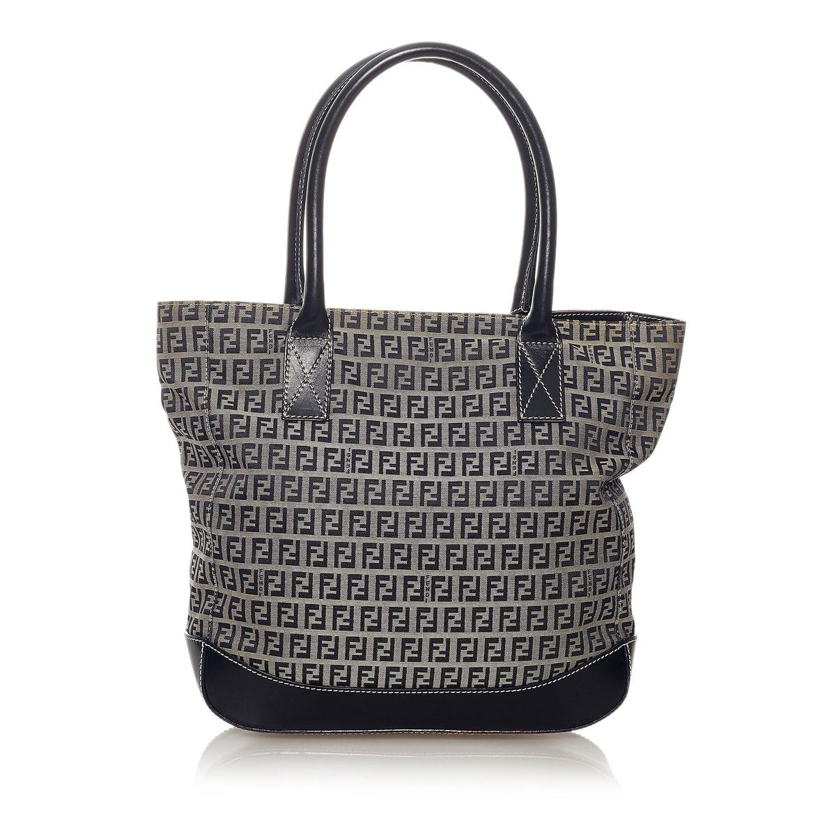 Fendi Zucchino Canvas Tote Bag (SHG-27366) Rovelle Bags
