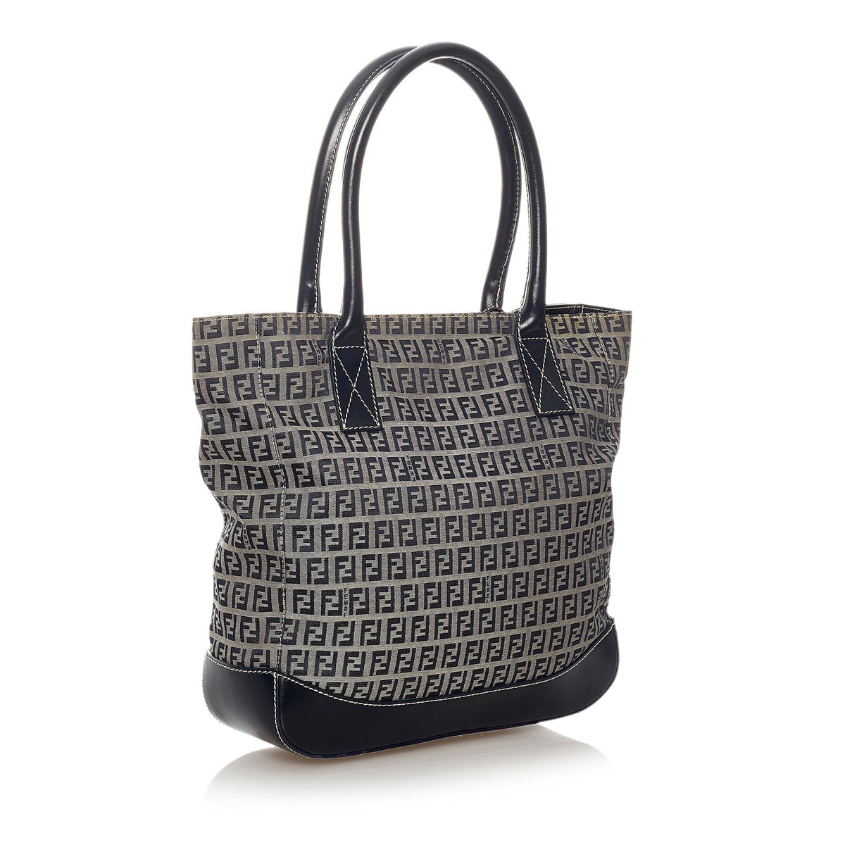Fendi Zucchino Canvas Tote Bag (SHG-27366) Rovelle Bags