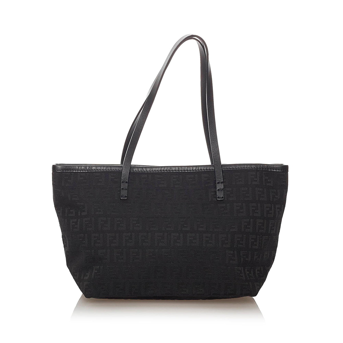 Fendi Zucchino Canvas Tote Bag (SHG-27895) Rovelle Bags
