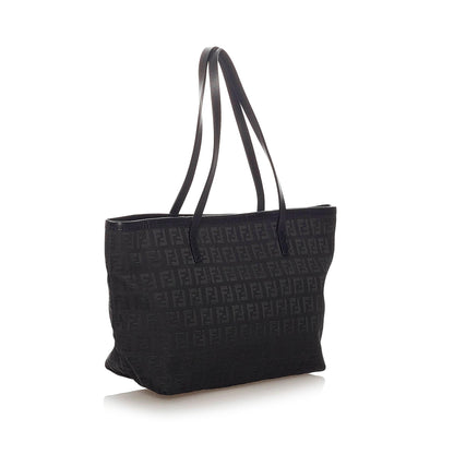 Fendi Zucchino Canvas Tote Bag (SHG-27895) Rovelle Bags
