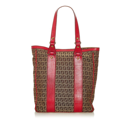Fendi Zucchino Canvas Tote Bag (SHG-27918) Rovelle Bags