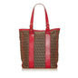 Fendi Zucchino Canvas Tote Bag (SHG-27918) Rovelle Bags