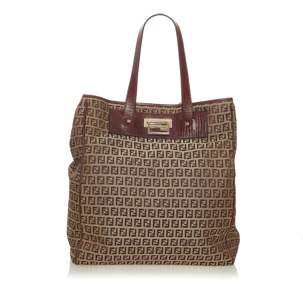 Fendi Zucchino Canvas Tote Bag (SHG-27992) Rovelle Bags